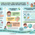 Does Alcohol-Free Hand Sanitizer Actually Kill Germs on Kids' Hands?